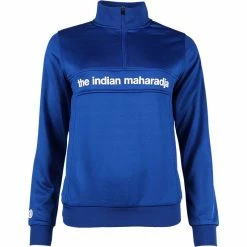 Coupon 👍 Indian Maharadja Poly Terry Half Zip Dames ⌛